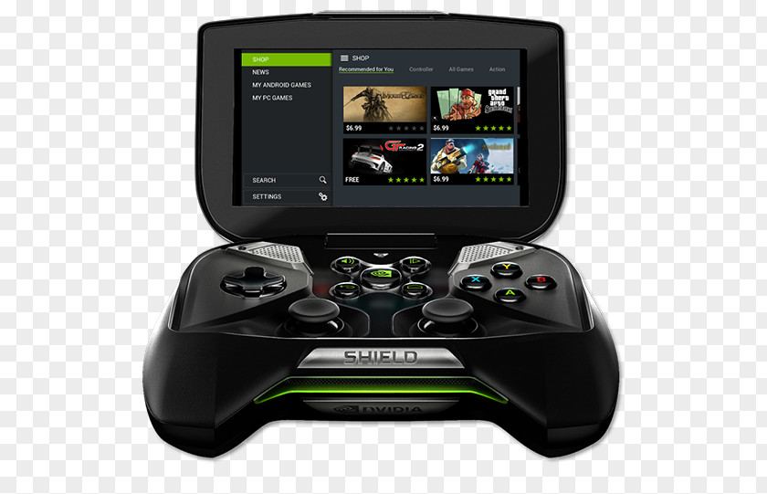 Nvidia Shield Video Game Consoles Handheld Console PNG