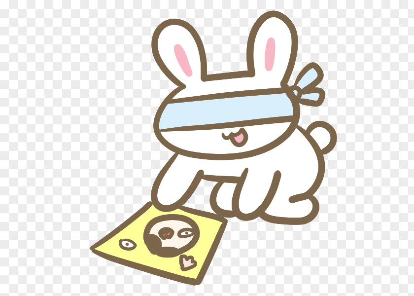 Rabbit Fukuwarai Owarai Tarento Clip Art PNG