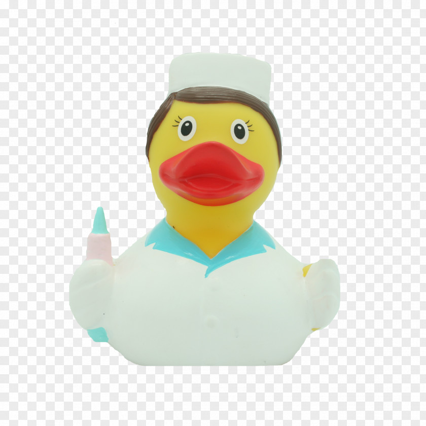 Rubber Duck Toy Nursing Natural PNG