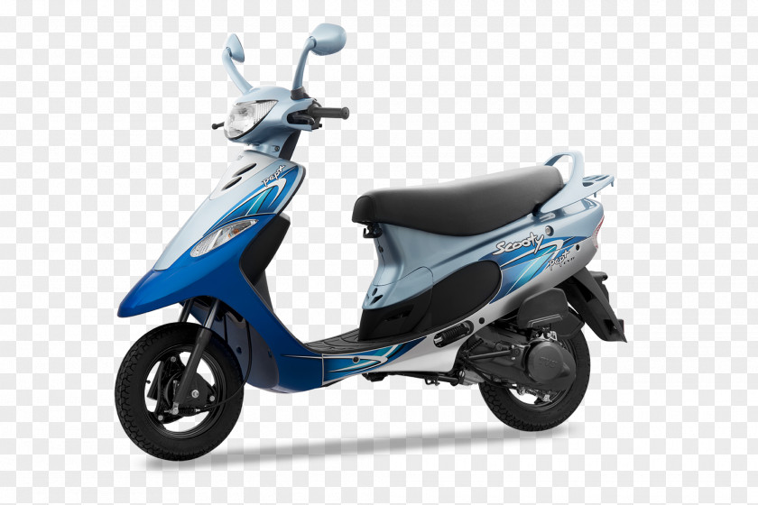 Scooter Motorized Motorcycle Accessories TVS Scooty Motor Company PNG