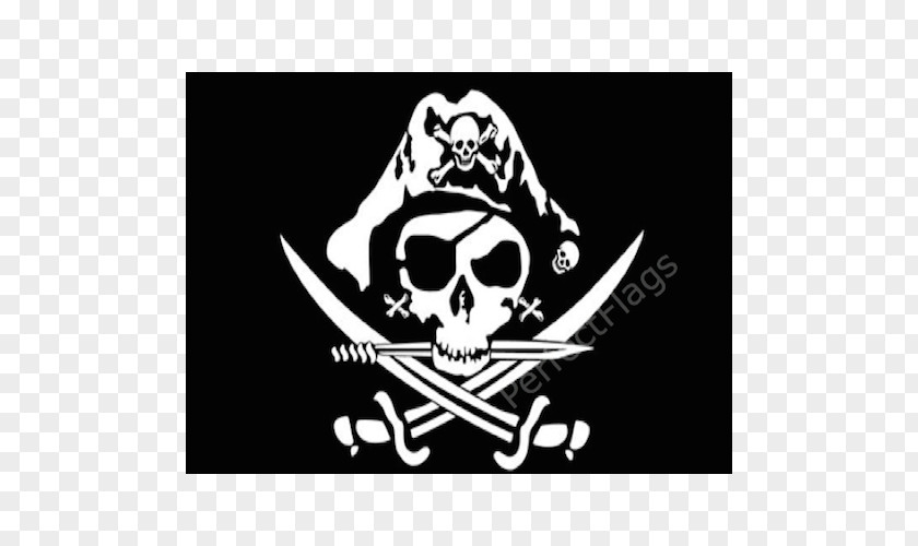 Skull Jolly Roger Piracy Davy Jones Flag PNG
