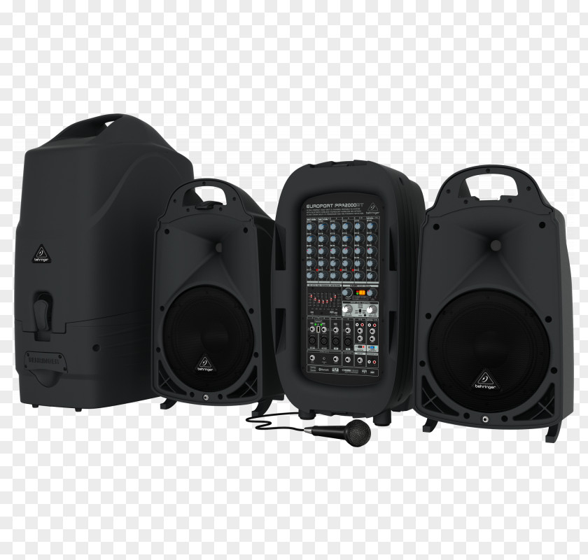 Year End Clearance Sales Microphone Public Address Systems Behringer Europort Loudspeaker PNG