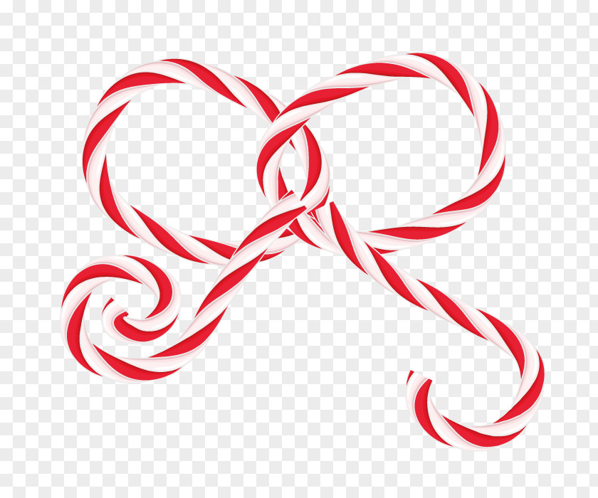 Art Bow Christmas Candy Cane Clip PNG