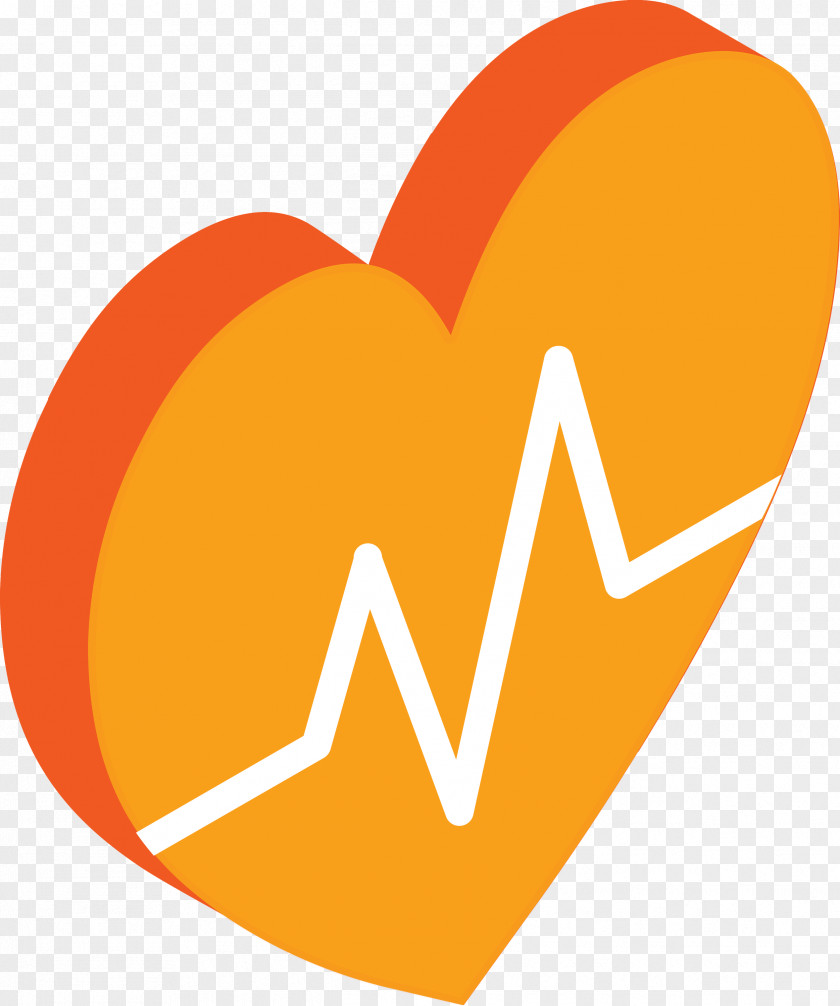 Logo Angle Line Heart M PNG
