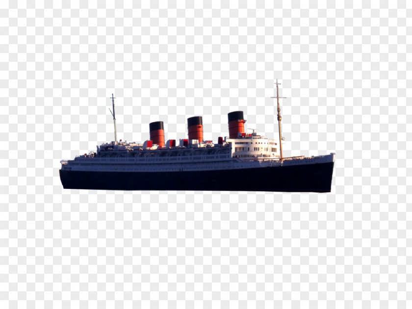 Mary The Queen Ship RMS 2 Ocean Liner Clip Art PNG