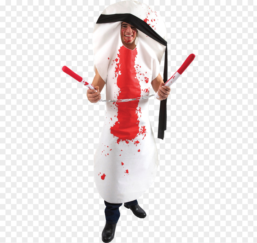 Sanitary Napkin Tampon Halloween Costume Nunchaku PNG