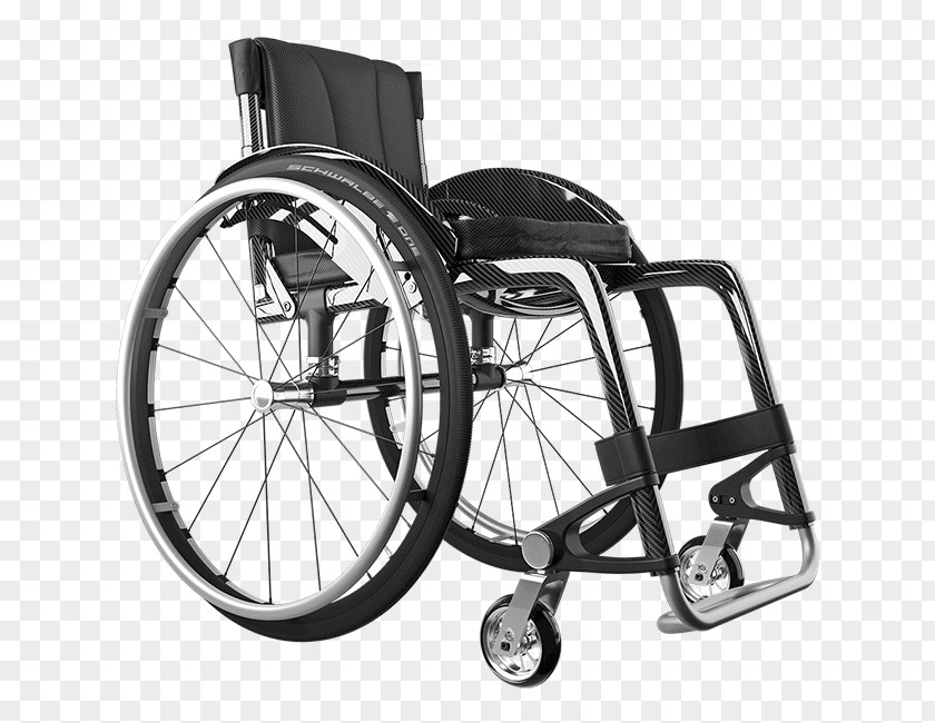 Wheelchair Carbon Fibers Material PNG