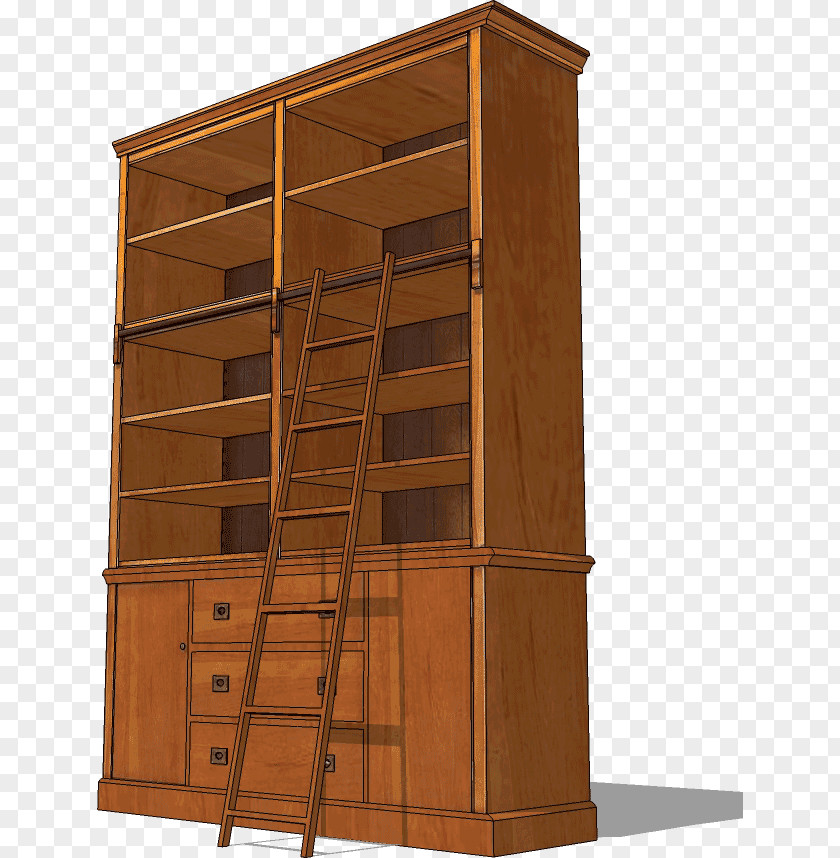 Bookcase SketchUp 3D Computer Graphics Texture Mapping Modeling PNG