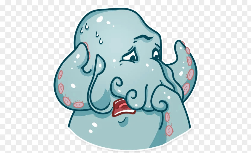 Lovecraft The Call Of Cthulhu Octopus Mythos Sticker PNG