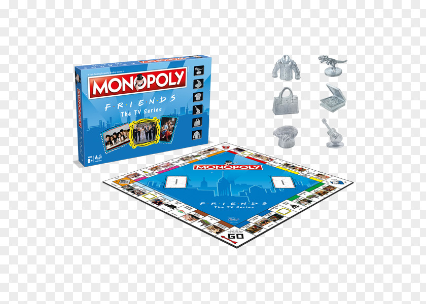 Monopoly Board Winning Moves Game Phoebe Buffay Sitcom PNG