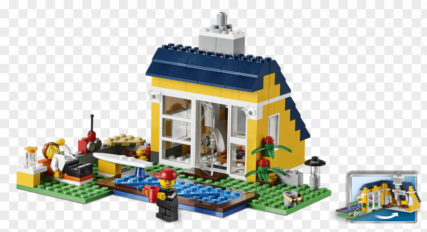 Toy Amazon.com Lego Creator LEGO 31035 Beach Hut PNG