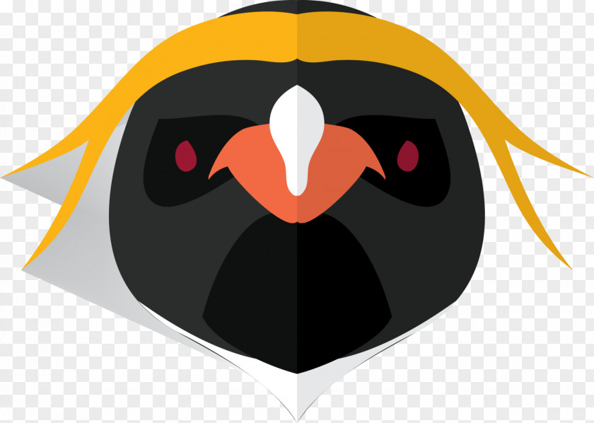 Yellow Cartoon Emperor Penguins Penguin Flightless Bird Clip Art PNG