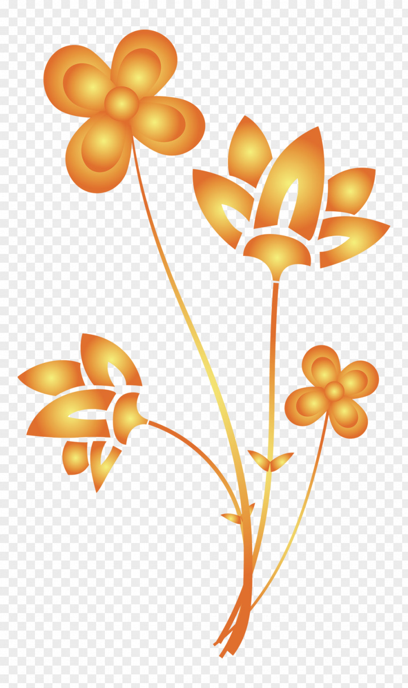 Bandhan Pattern Floral Design Cut Flowers Plant Stem PNG