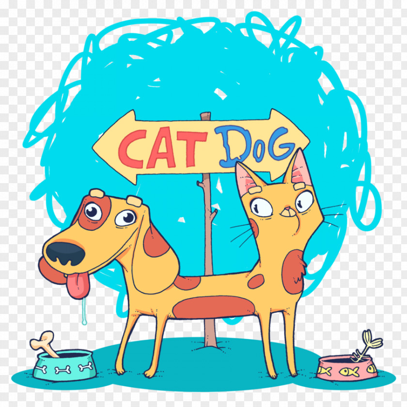 Catdog Dog Cartoon DeviantArt Clip Art PNG