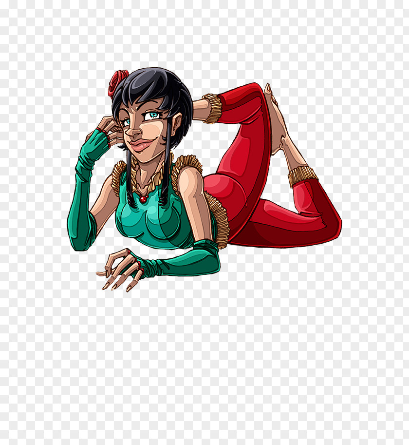 Contortionist Urban Rivals Figurine Cartoon Character PNG