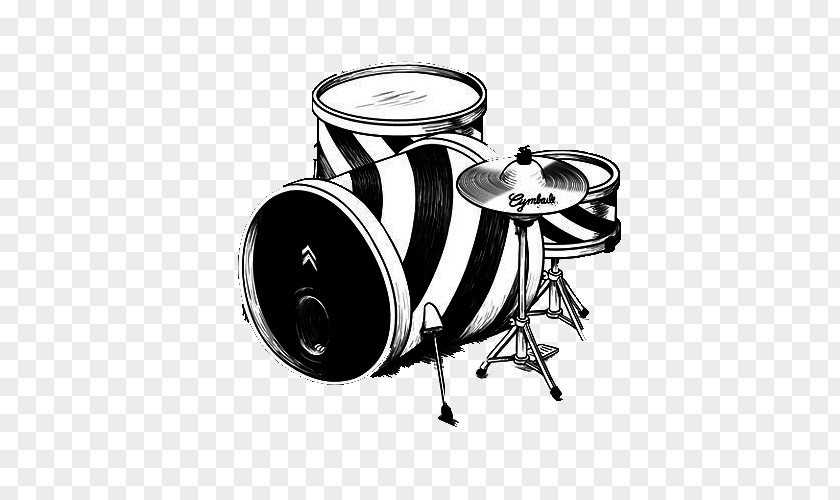 Drum Kits Illustrator Bass Drums Drawing PNG