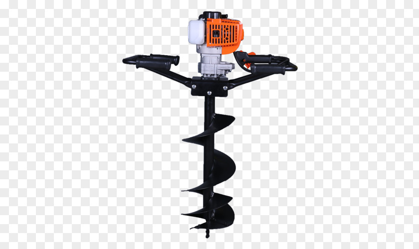 Excavator Drill Machine Post Hole Diggers Auger Tool PNG