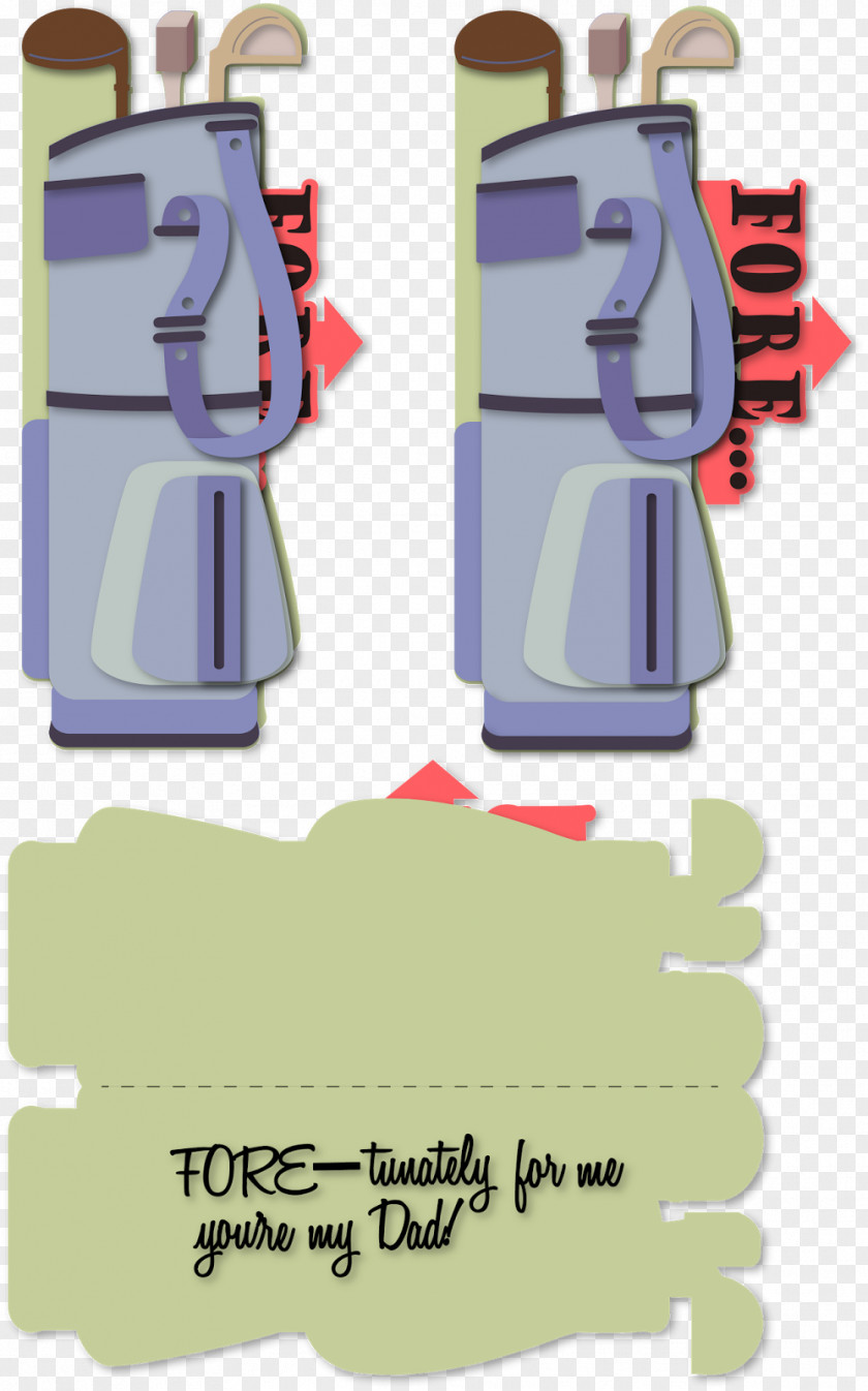 Golf Golfbag Clip Art PNG