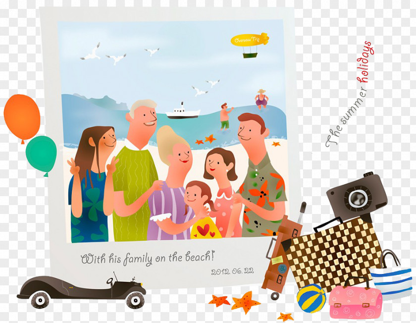 Photos And Travel Items Stock Illustration Getty Images PNG