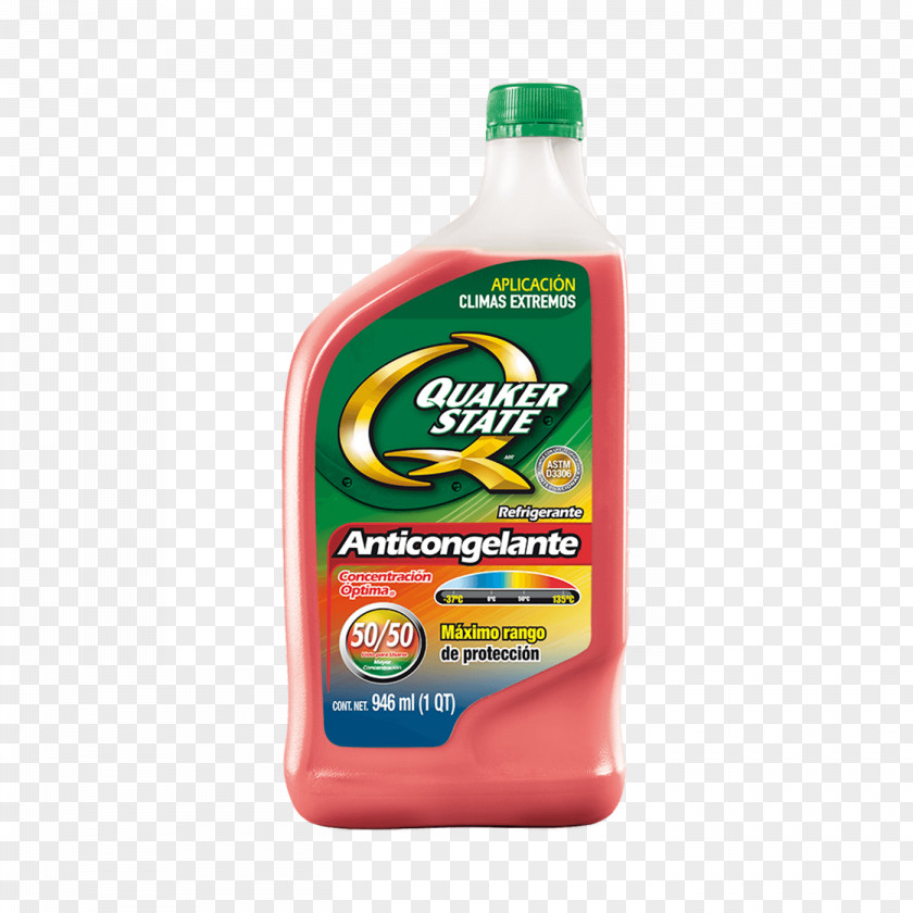 Quaker State Antifreeze Oil Liquid PNG