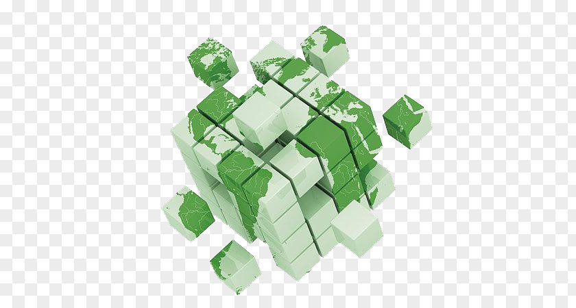Three-dimensional Cube Map Pattern Canaanland Corporate Social Responsibility Ansvar Empresa PNG