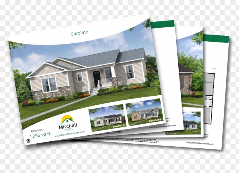 House Flyer Custom Home Broussard Building PNG