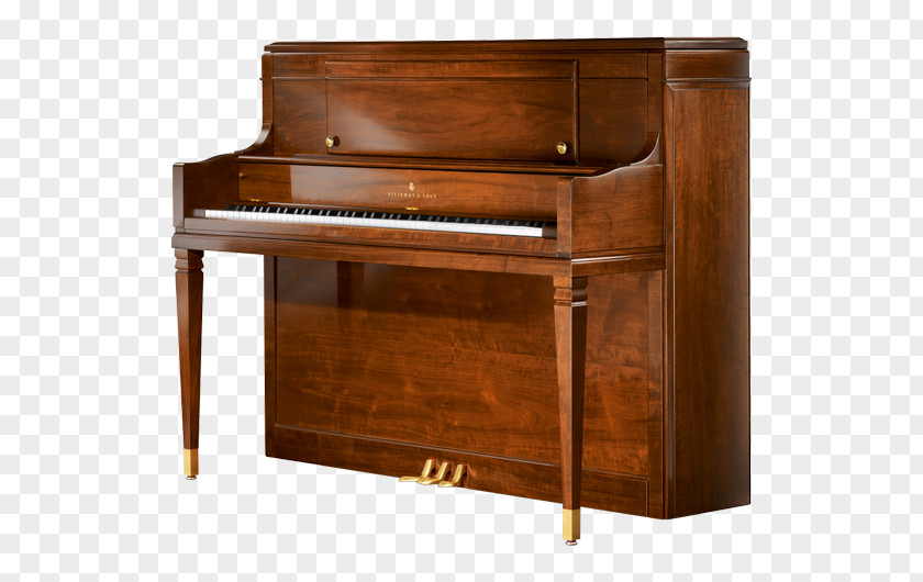Piano Steinway & Sons Upright Grand Musical Instruments PNG
