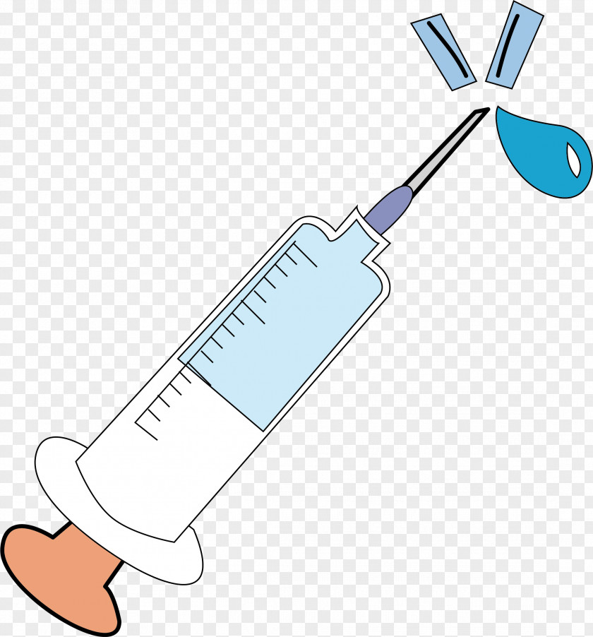 Syringe Vector Material Injection AIDS Drug PNG