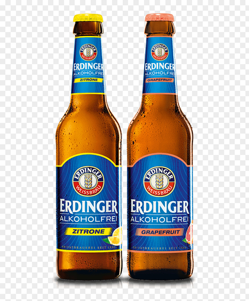 Beer Erdinger Weissbier Non-alcoholic Wheat Drink PNG