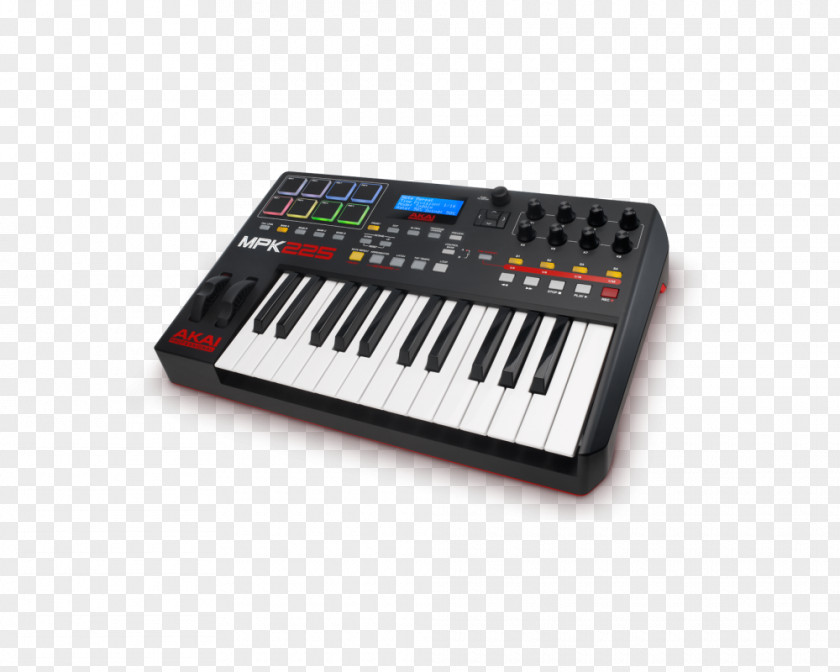 Keyboard Akai MPK225 MIDI Controllers MPK261 PNG