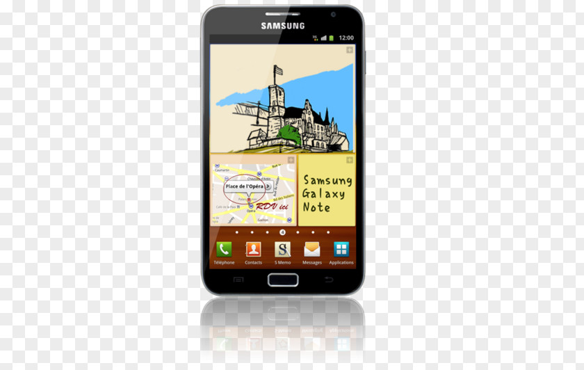 Samsung Galaxy Note II 3 10.1 PNG