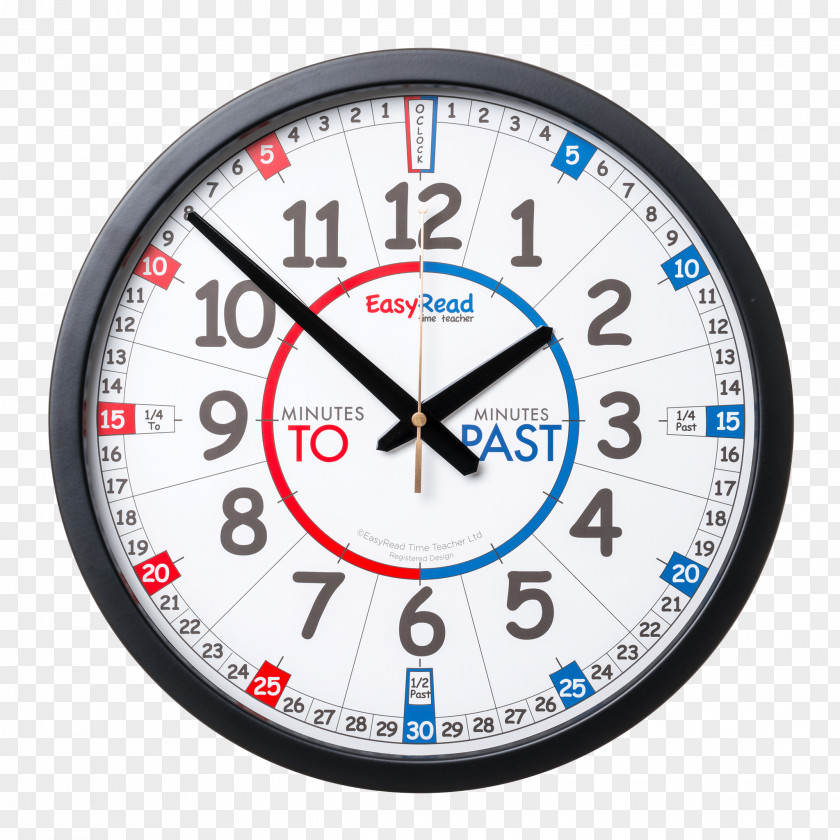 24 HOURS Clock Time Teacher Learning Classroom PNG