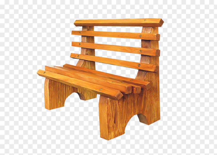 Chair Bench Hardwood Lumber PNG