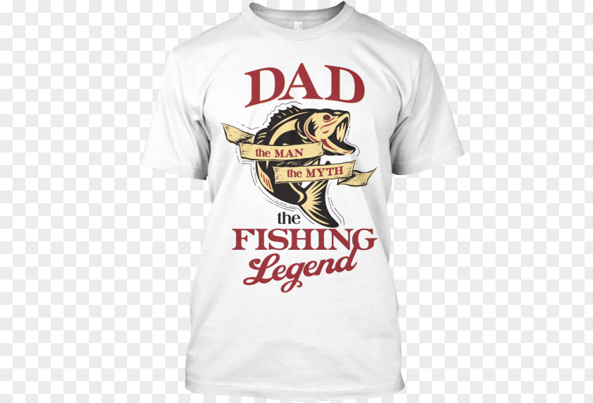 Fishing Dad T-shirt Hoodie Father Clothing Teespring PNG