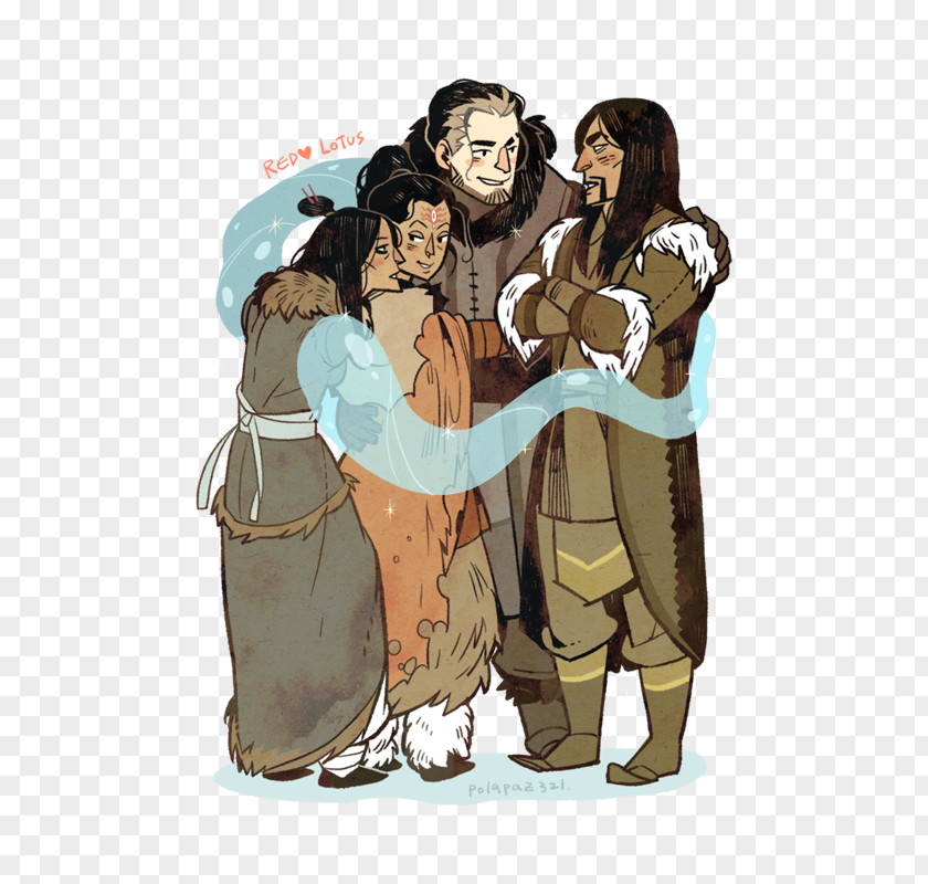 Huan Korra Zuko Asami Sato Tenzin Sokka PNG