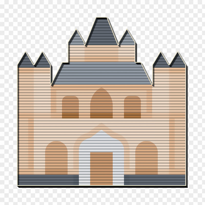 Roof Arch Architecture Icon PNG