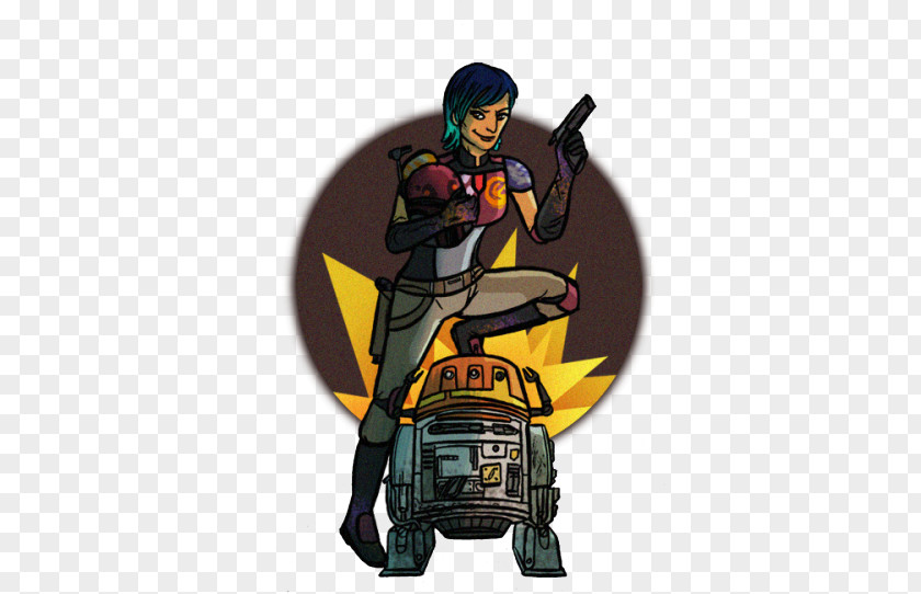 Sabine Wren Character Animated Cartoon PNG