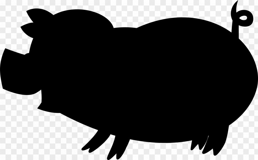 Silhouette Photography Pig Image Shooting Targets PNG