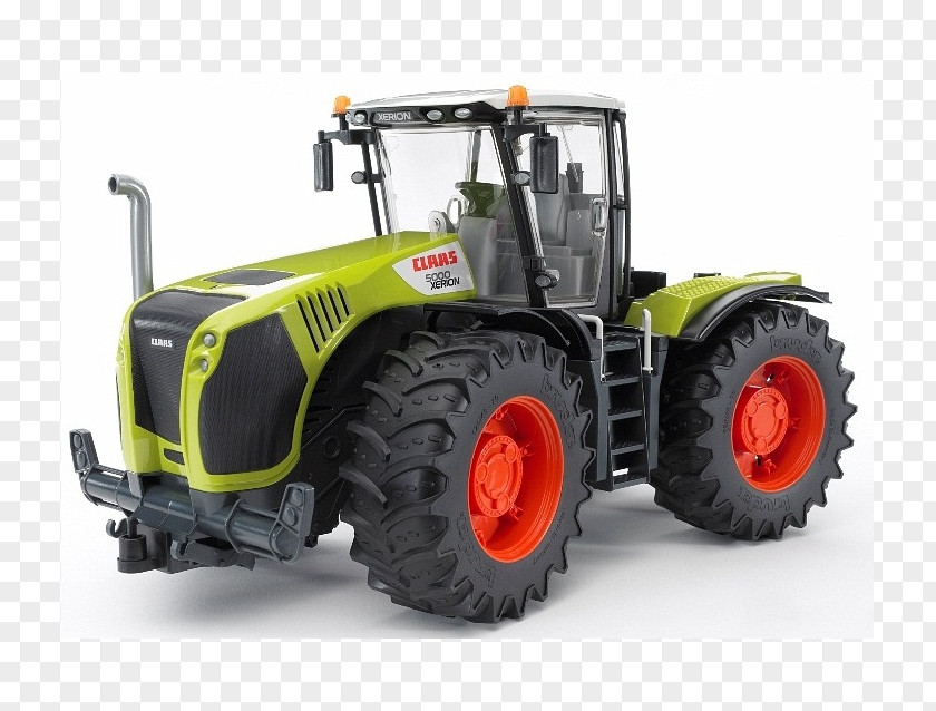 Tractor Claas Xerion 5000 Bruder Toy PNG