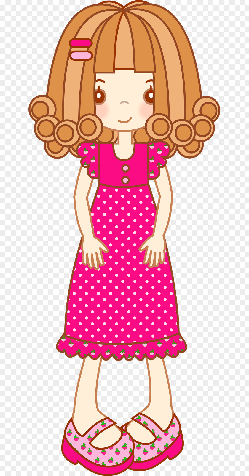 Dress Pink M Toddler Clip Art PNG