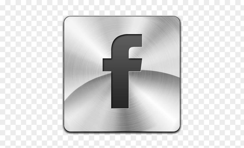 Facebook Icon Metal Logo Retro Diesel PNG