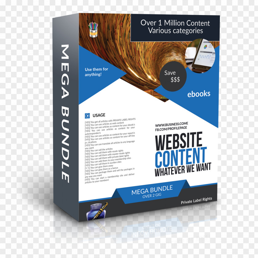 Mega Bundle Web Content Graphic Design Landing Page Graphics PNG