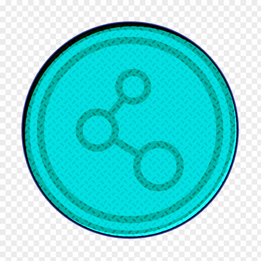 Teal Turquoise Icon Video PNG