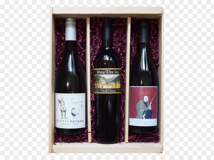 Wine Dessert Trio Carmel Santa Lucia Highlands AVA Pinot Noir PNG