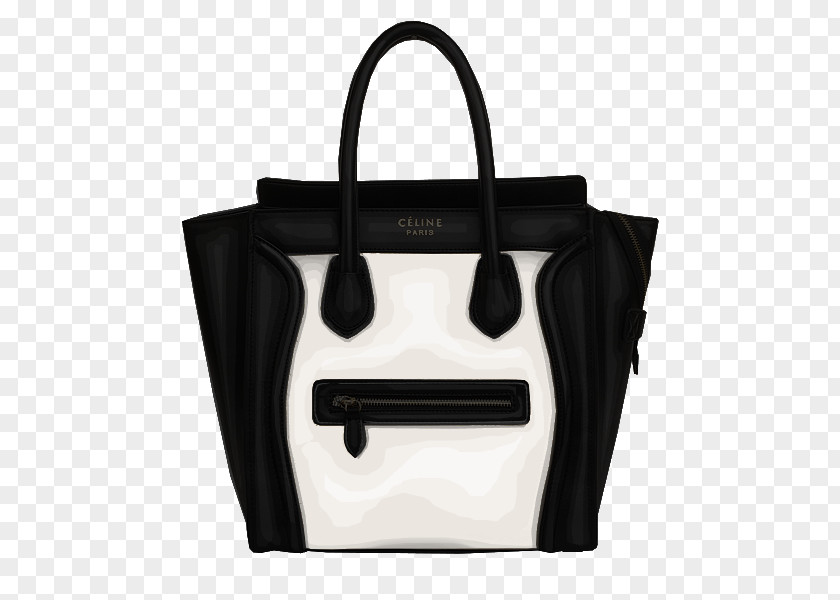 Bag Tote Leather Handbag Céline Satchel PNG