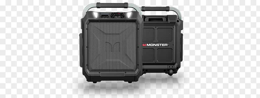Bluetooth Wireless Speaker Loudspeaker Monster Rockin' Roller 3 2 PNG