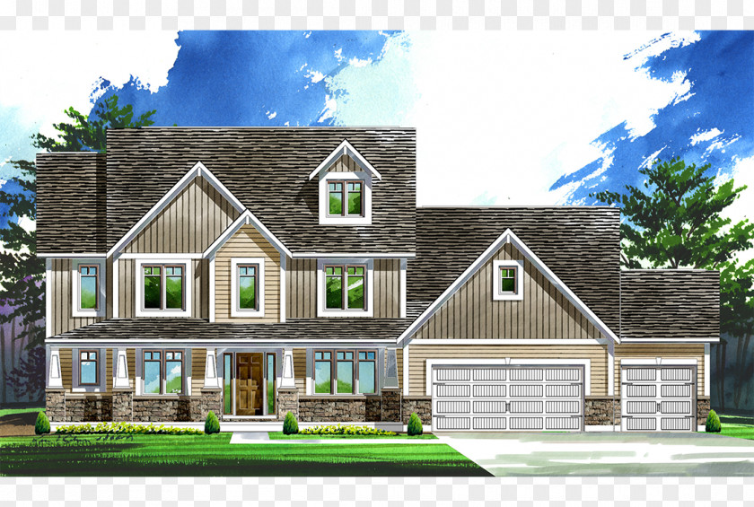 House Wentzville Shady Creek By Payne Family Homes Lombardo Villa PNG