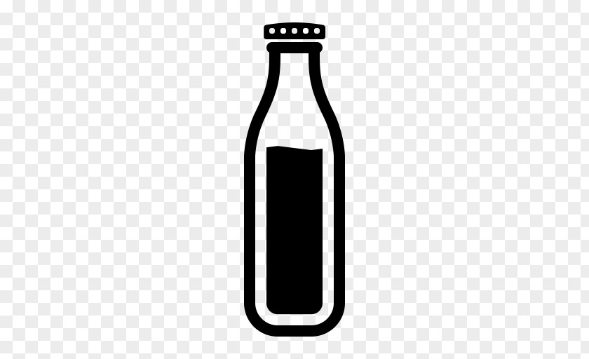 Milk Bottle Glass PNG