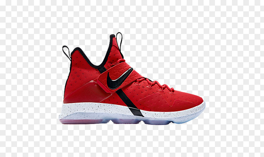 Nike LeBron 14 University Red Basketball Shoe Air Jordan PNG