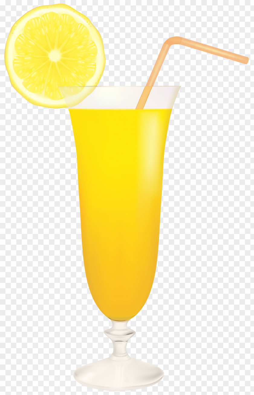 Orange Juice Lemon Drink PNG